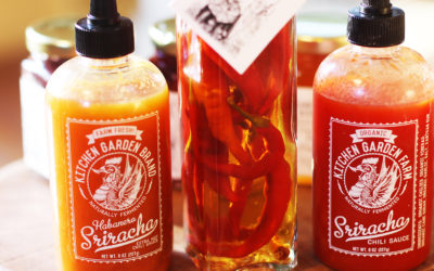 The Kitchen Garden – Sriracha and Roasted Chili Salsas